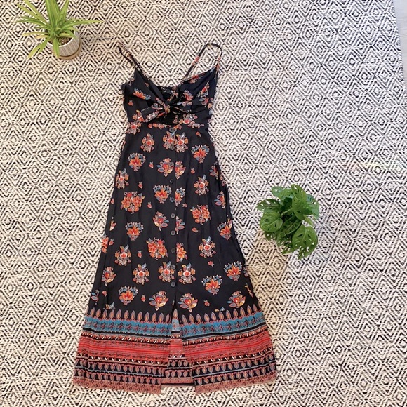 BoHo button up dress - Picture 1 of 4